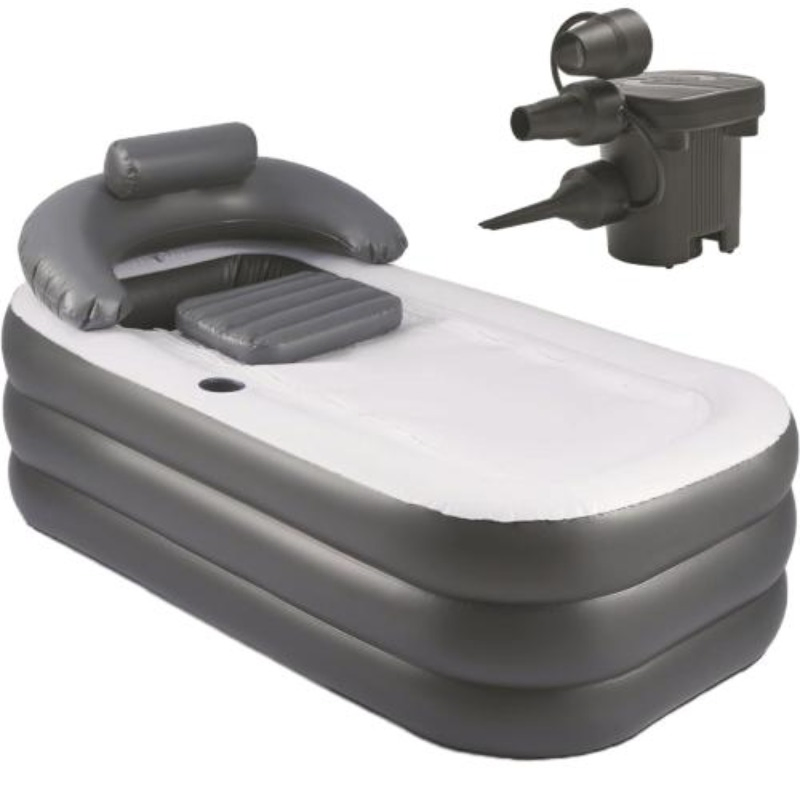 High Quality Standalone Portable Bathing Tub Foldable Inflatable Versatile Durable Bathtub