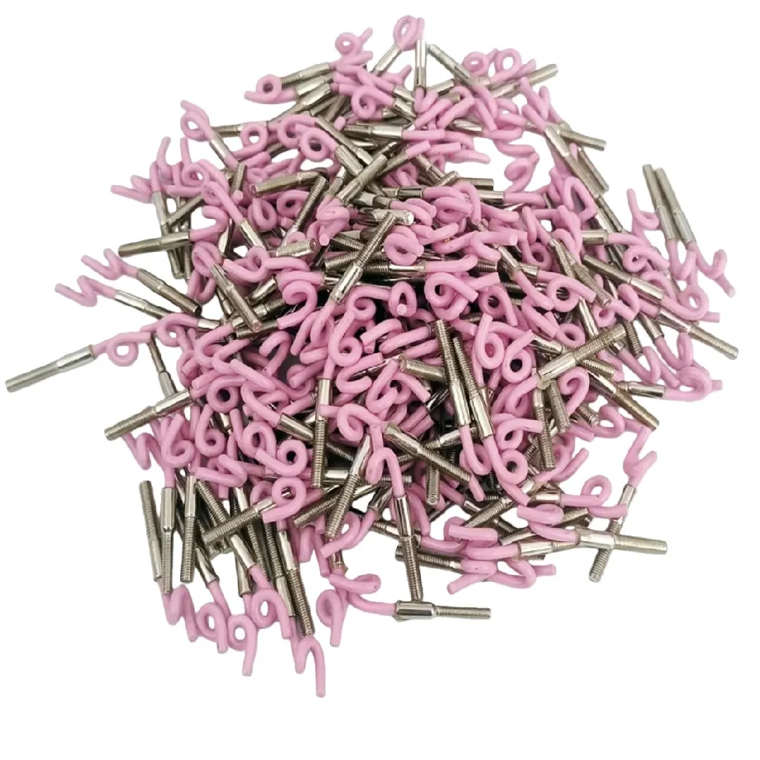 Wire Winding 99%Al2O3 Alumina Pigtail Dogtail Guide Snail Ceramic Guide