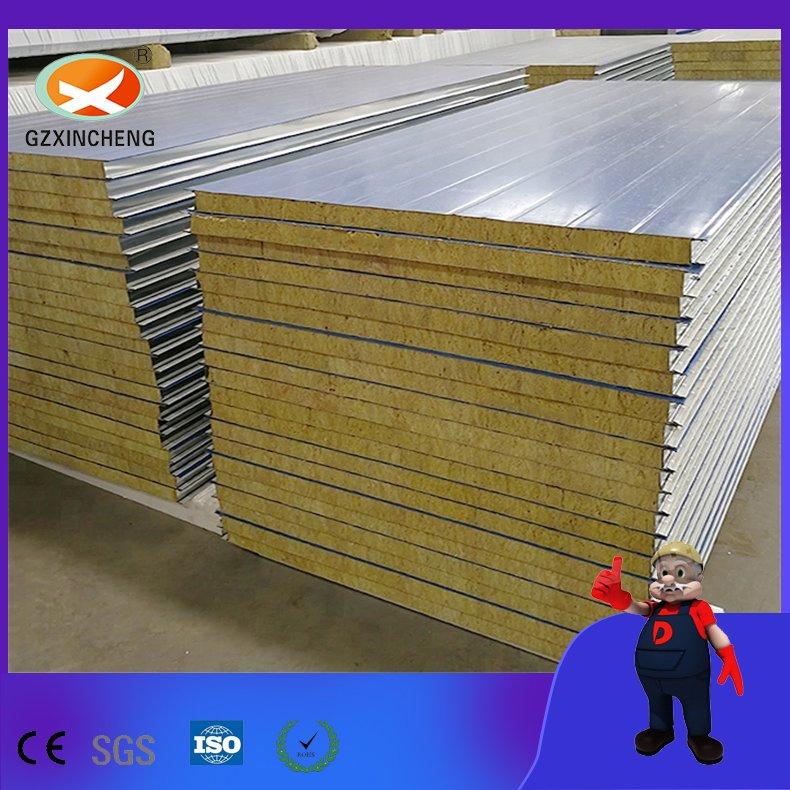 RoHS-Certified Rock Wool Sandwich Panels