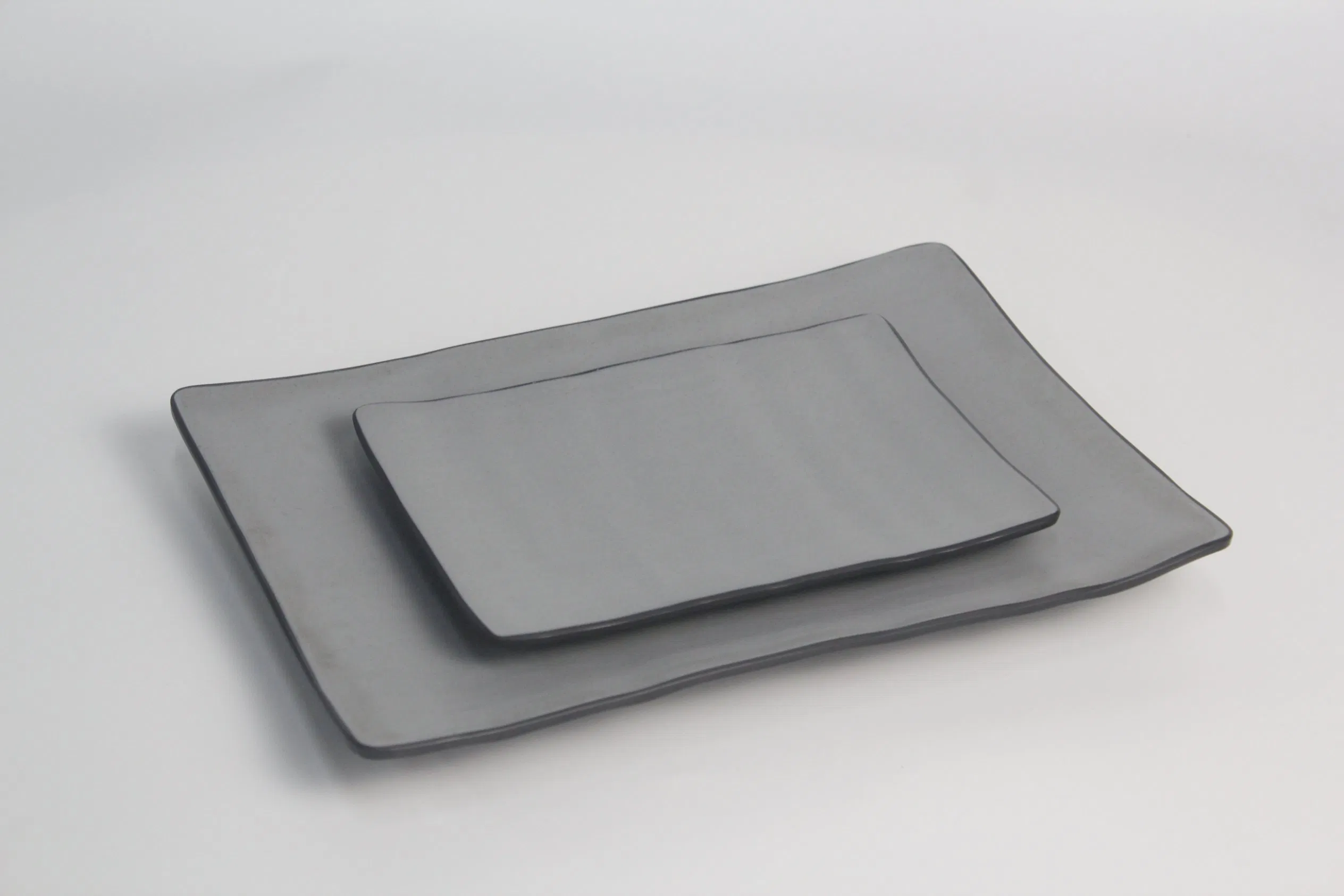 Wholesale Flat Plate Super Cheap Melamine Tableware Custom Plate Melamine Factory Direct Sales Melamine Rectangular Plate