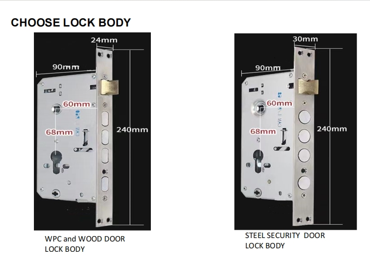 BLE Digital Touch Electronic Smart Door Locks Waterproof Outdoor Smart Lock with Fingerprint