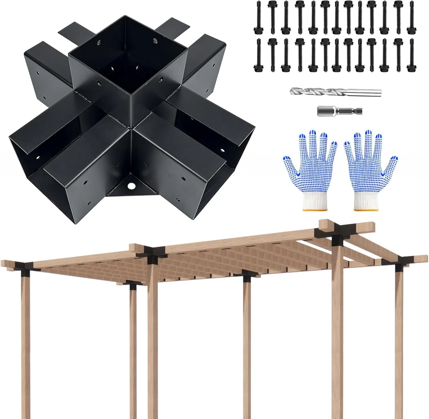 Feet Extenda Eave Decorative 2X2 and 2X4 Deck Pergola Brackets
