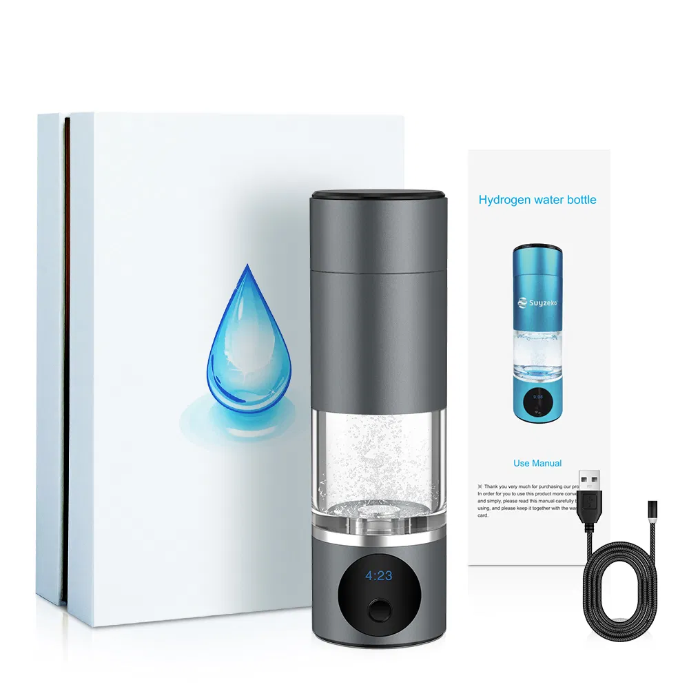 Suyzeko Ionizer H2 Rich Cup Filter Portable Hydrogen-Rich Health Maker Hydrogen Water Bottle