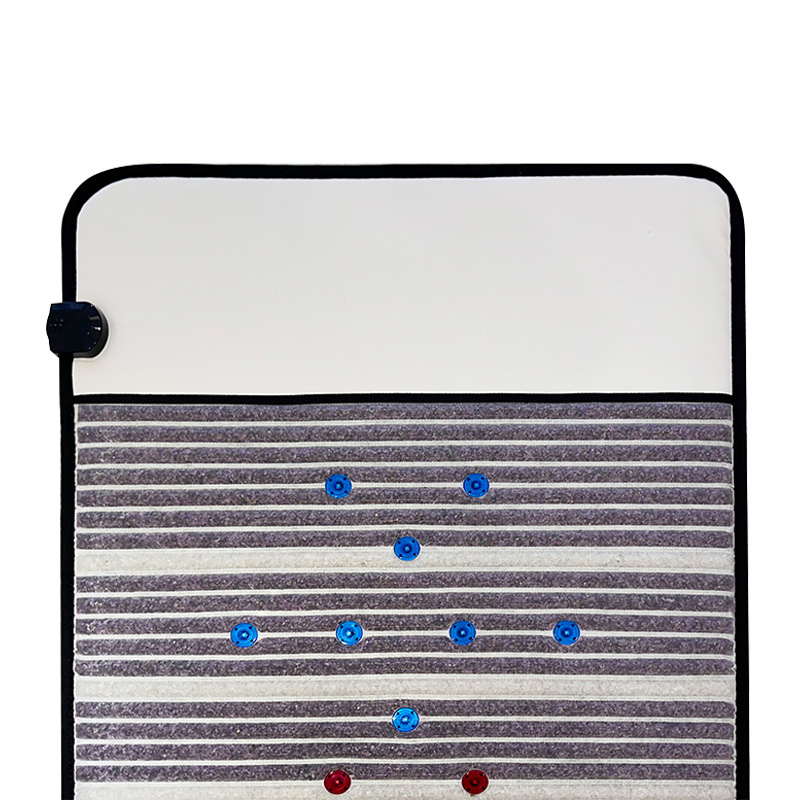 Heating Mattress Far Infrared Pemf Mat Physio Healing Pad Amethyst Recovery Mat
