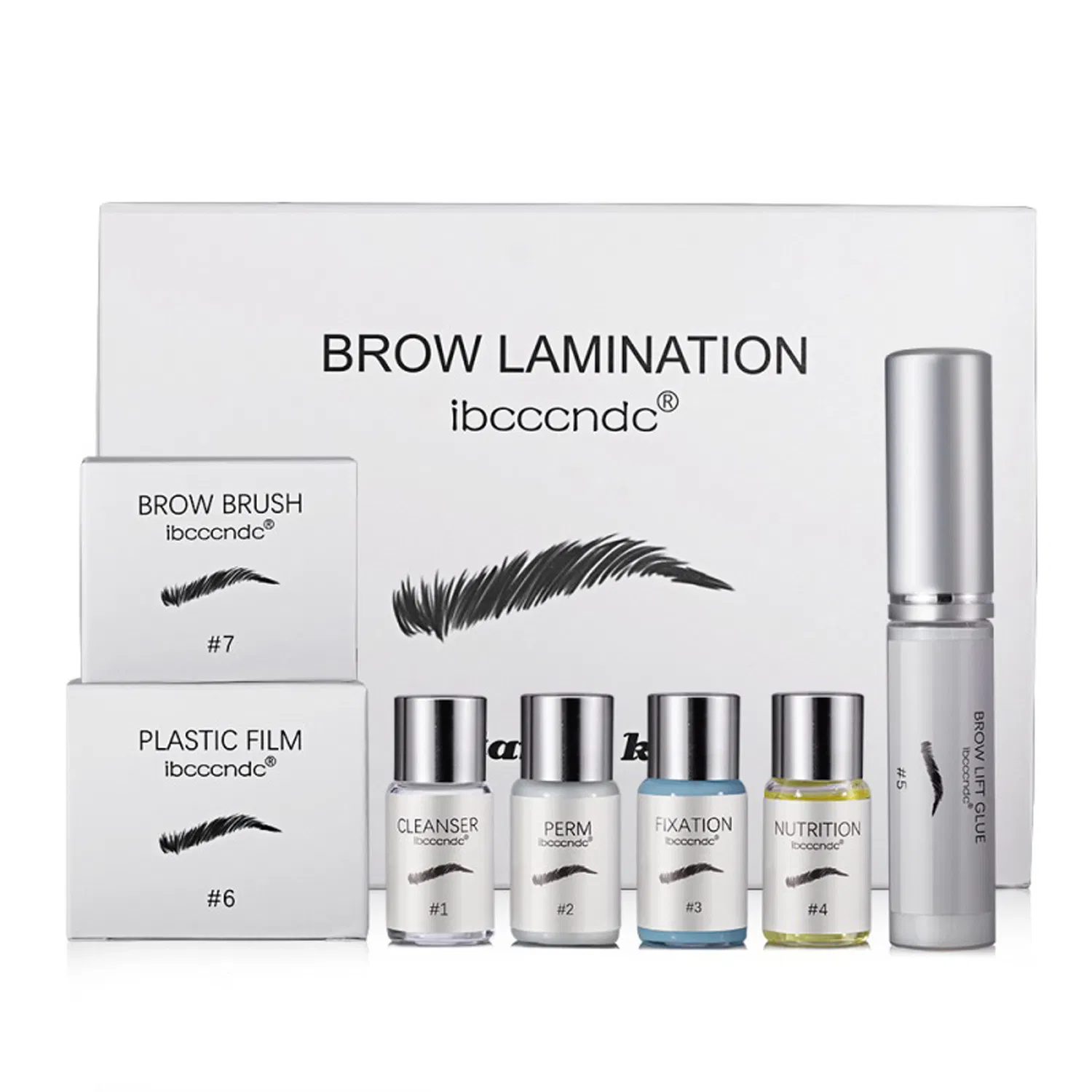 OEM Cosmetics Chemical Beauty Products Professional Brow Eyebrows Lift Suitable DIY and Salon Eyebrow Microblading Pencil Make up Lamination Styling Kit