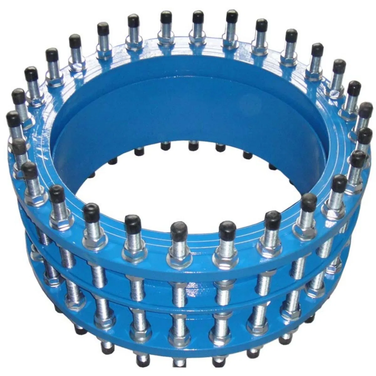 Custom Pipe Fitting Double Flange Adaptor Flexible Coupling Ductile Iron Dismantling Joint