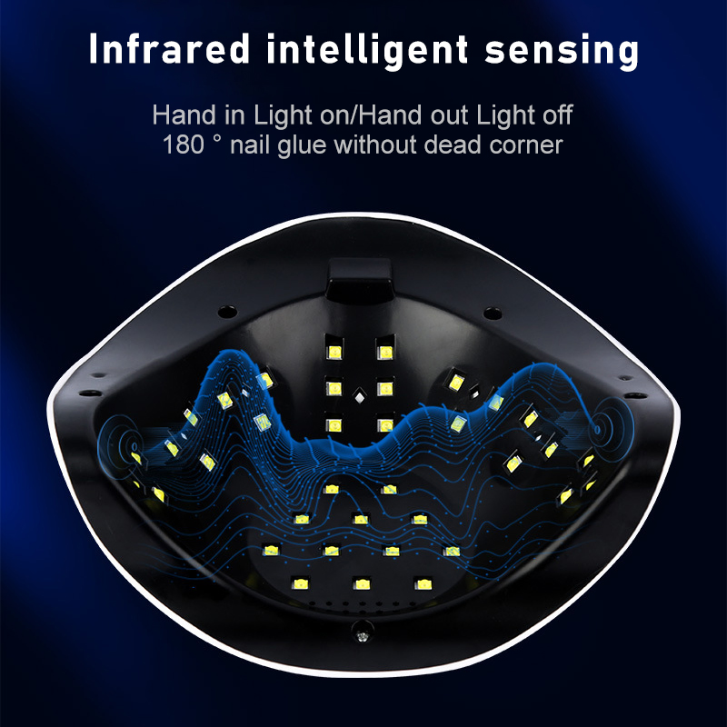 168W Nail Dryer Machine LED Light UV Nail Lamp