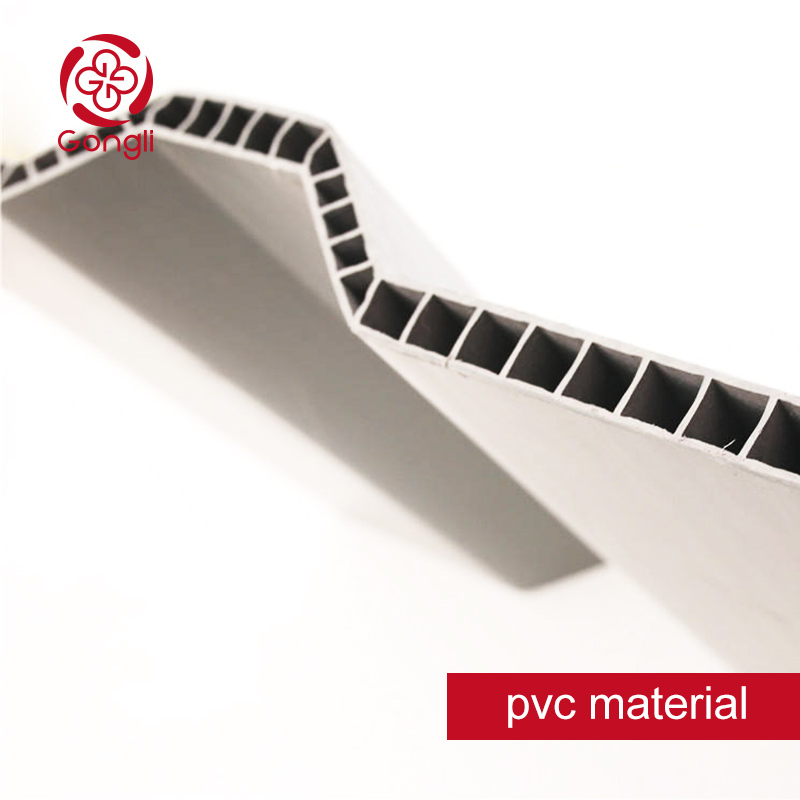 Roof Plastic Transparent Hollow Sheet Roofing Hllow Brown PVC Tile Roofing Tile Manufacture