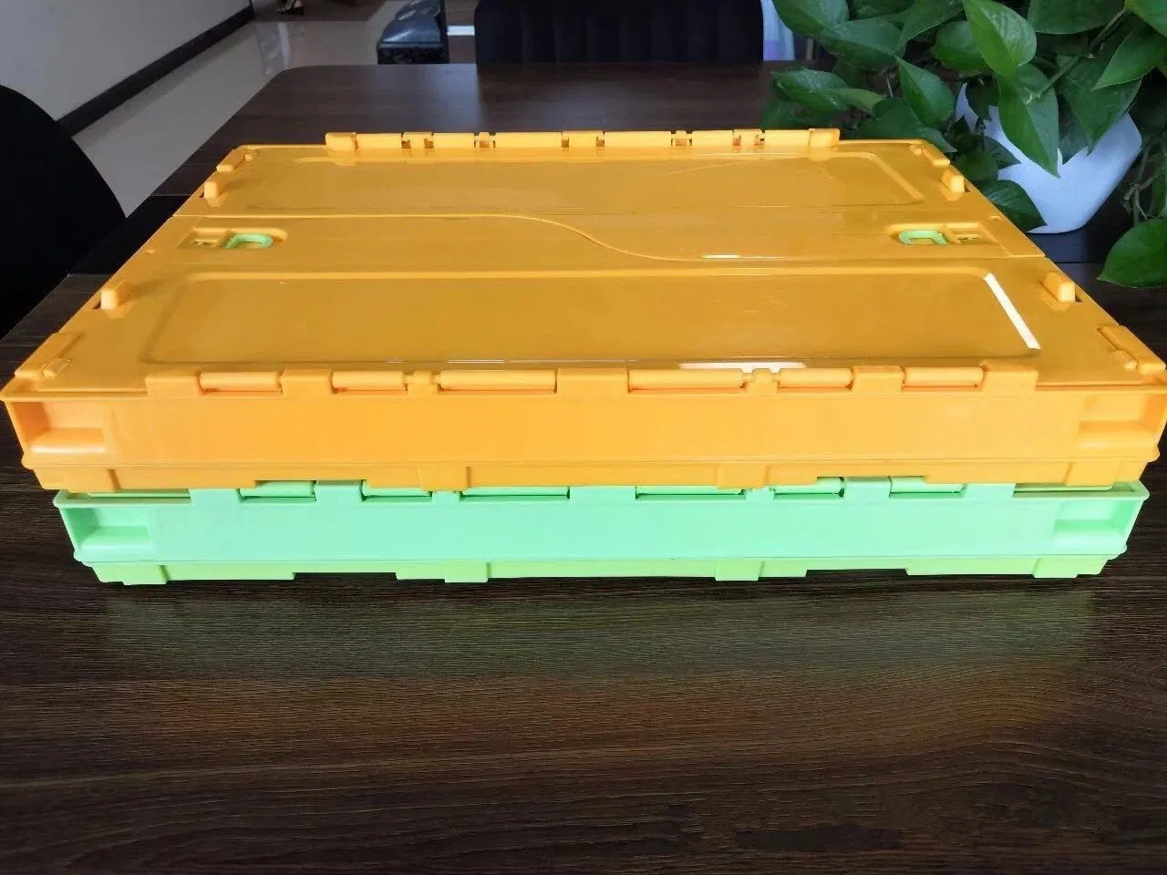 Plastic Container Crate Basket Storage Box Folding Box
