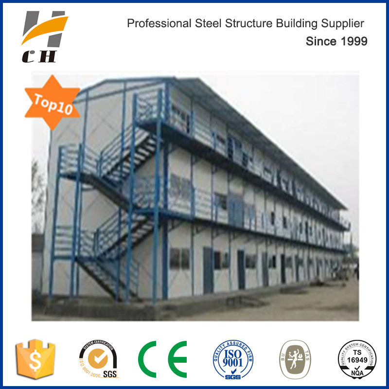 Africa Noise Insulation Foam Light Steel Structure Modular Prefab House
