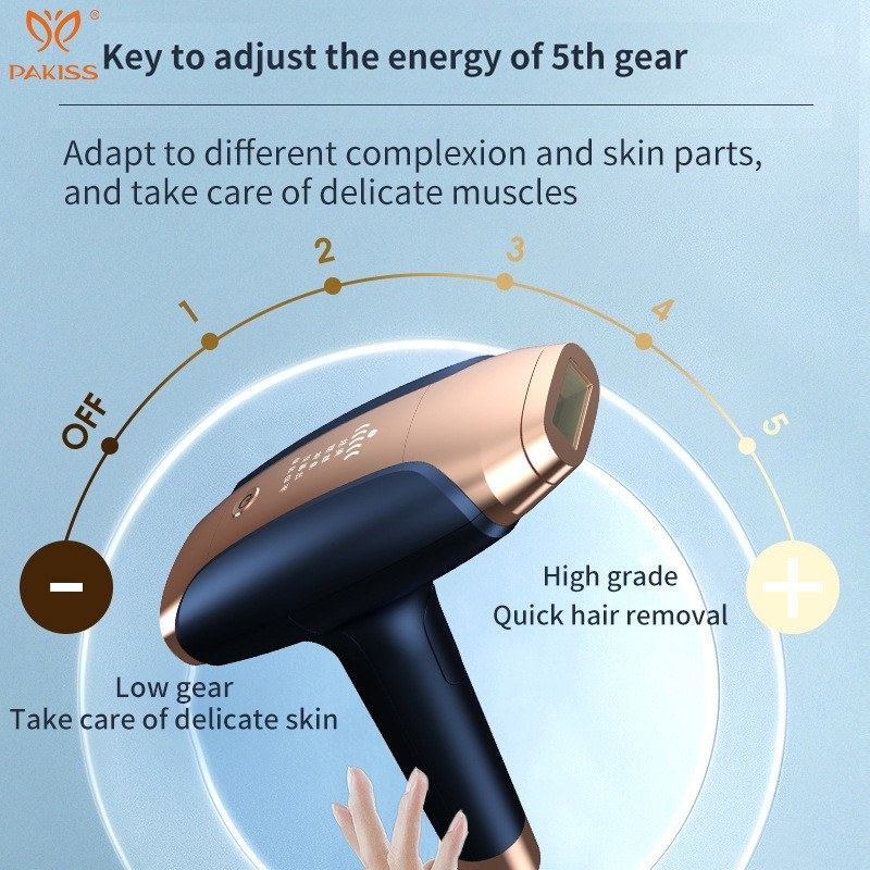 Household Electric Epilator Skin Care Sapphire Freezing Point Hair Removal Device