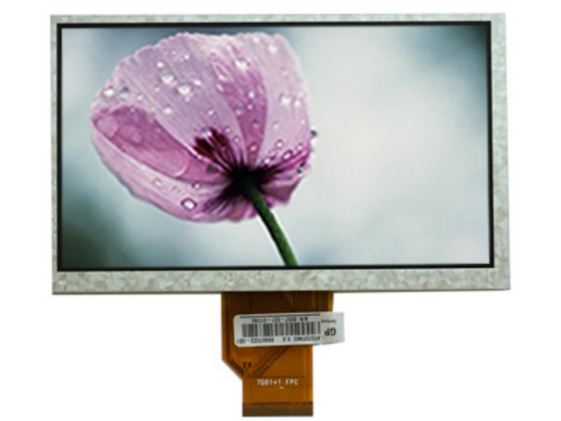 3.3V 4.3 Inch TFT LCD Display for Embedded Systems Touch Optional with RoHS