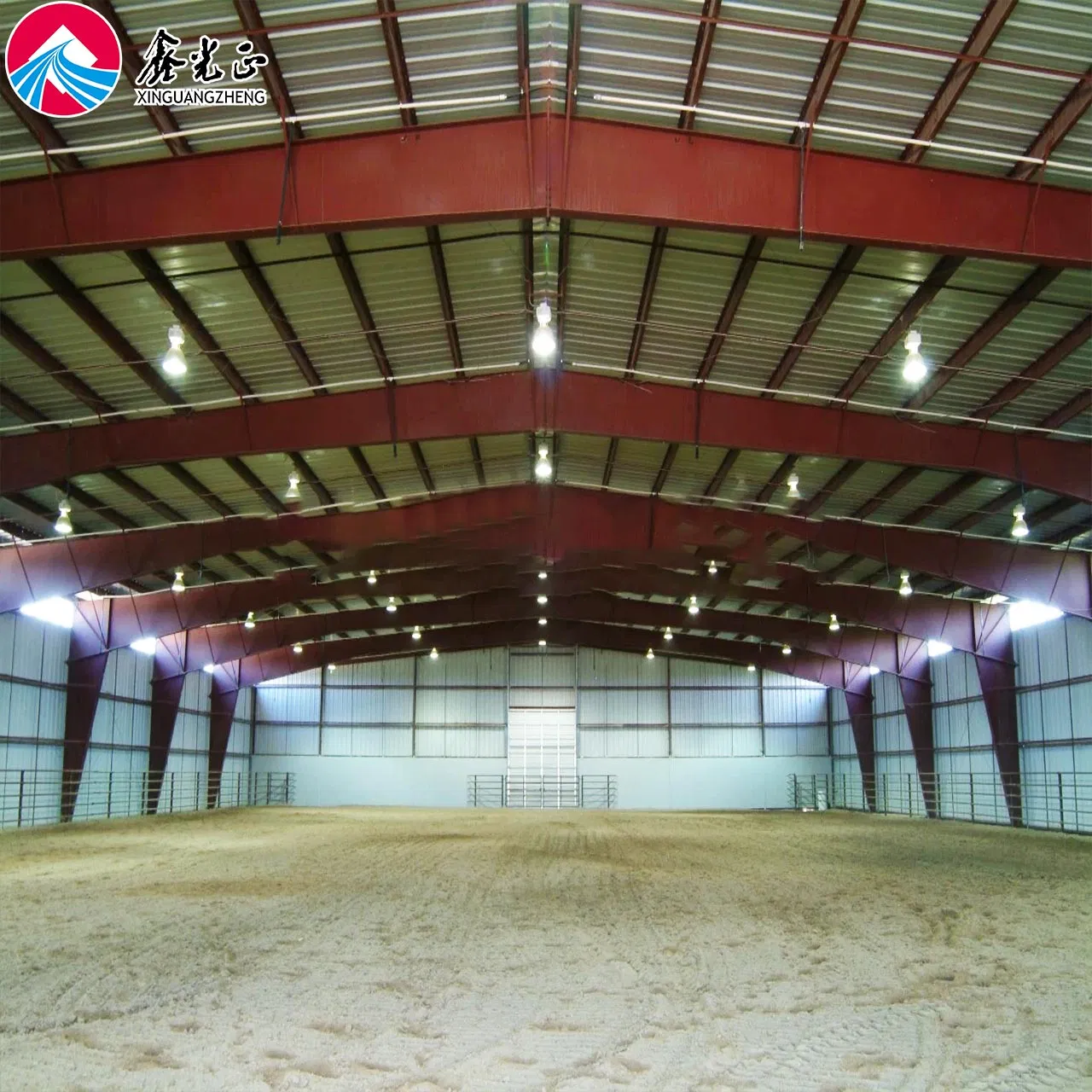 H Welded Beam and Column Steel Structure Prefabricated Horse Stall