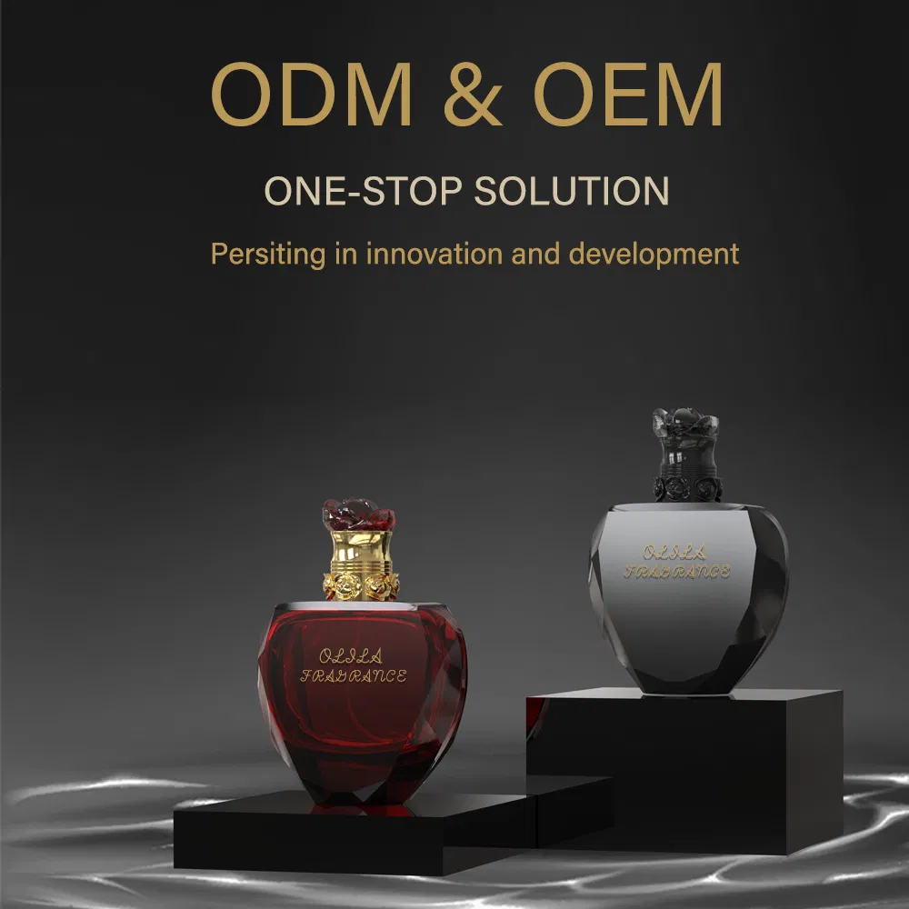 Trendy Elements Different Colour Delicate Gradient Perfume Fragrance Bottles