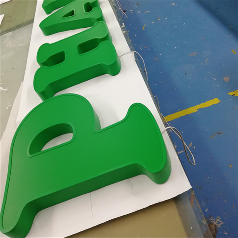 Custom Made Commercial Advertising Backlit Channel Letters 3D Acrylic LED Signage