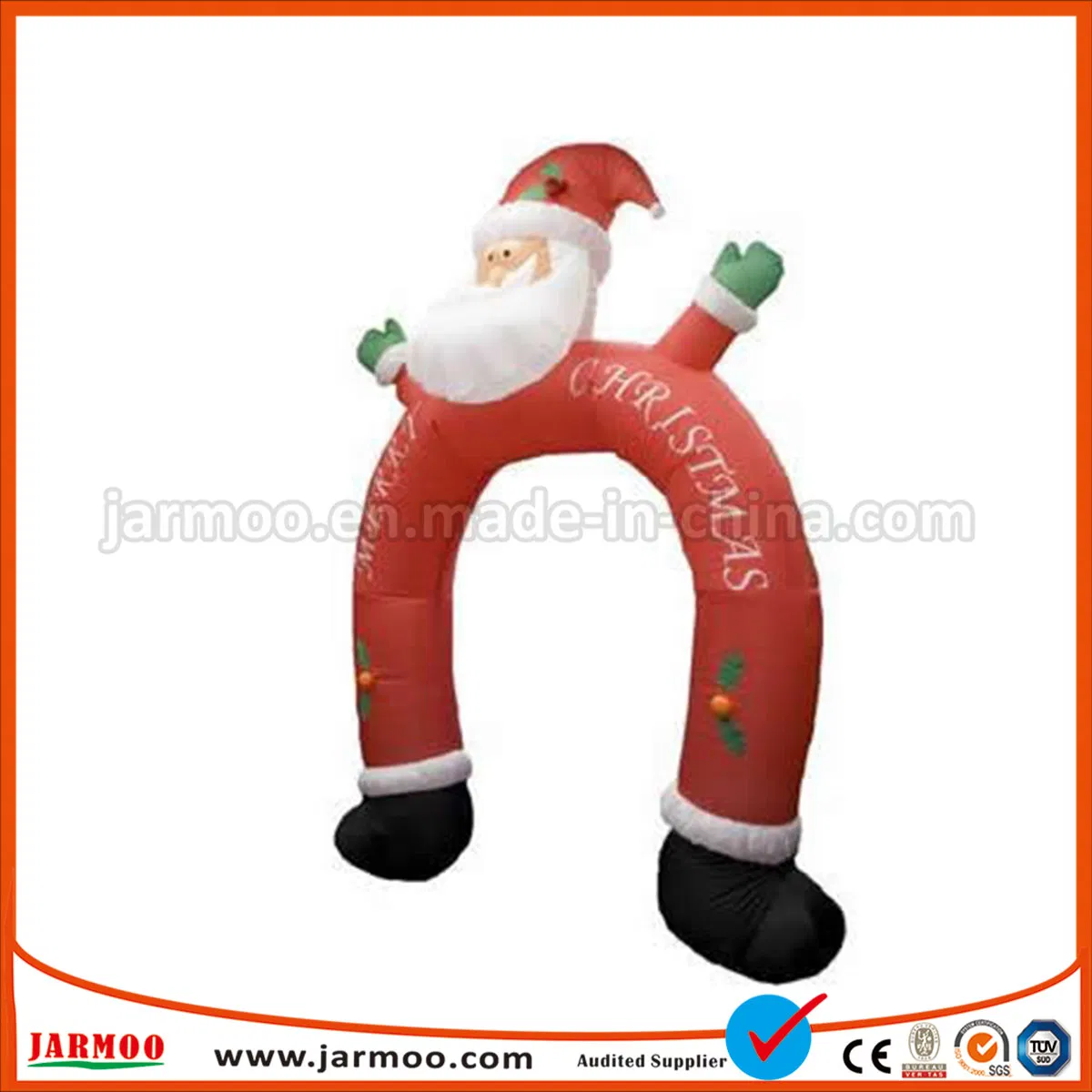 Free Design Custom Logo Printed Giant Rainbow Inflatable Arch