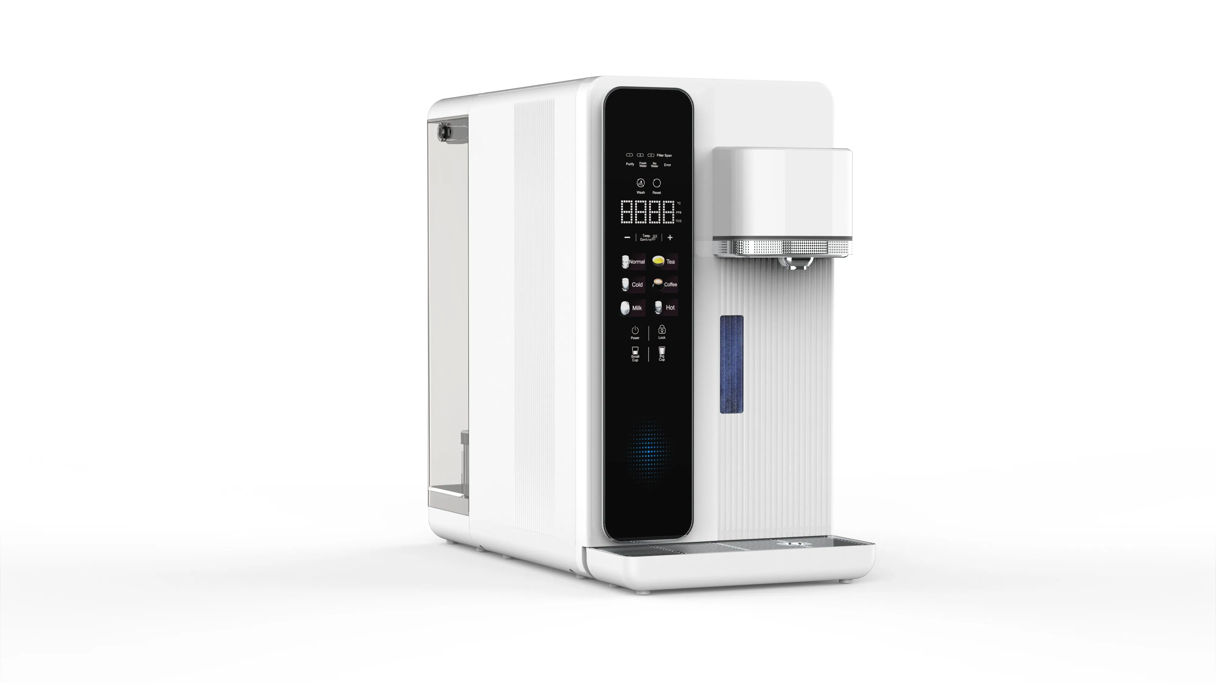 RO Water Dispenser Customized Countertop Instant Hot&Cold RO Water Purifier 6 Stage Filtration