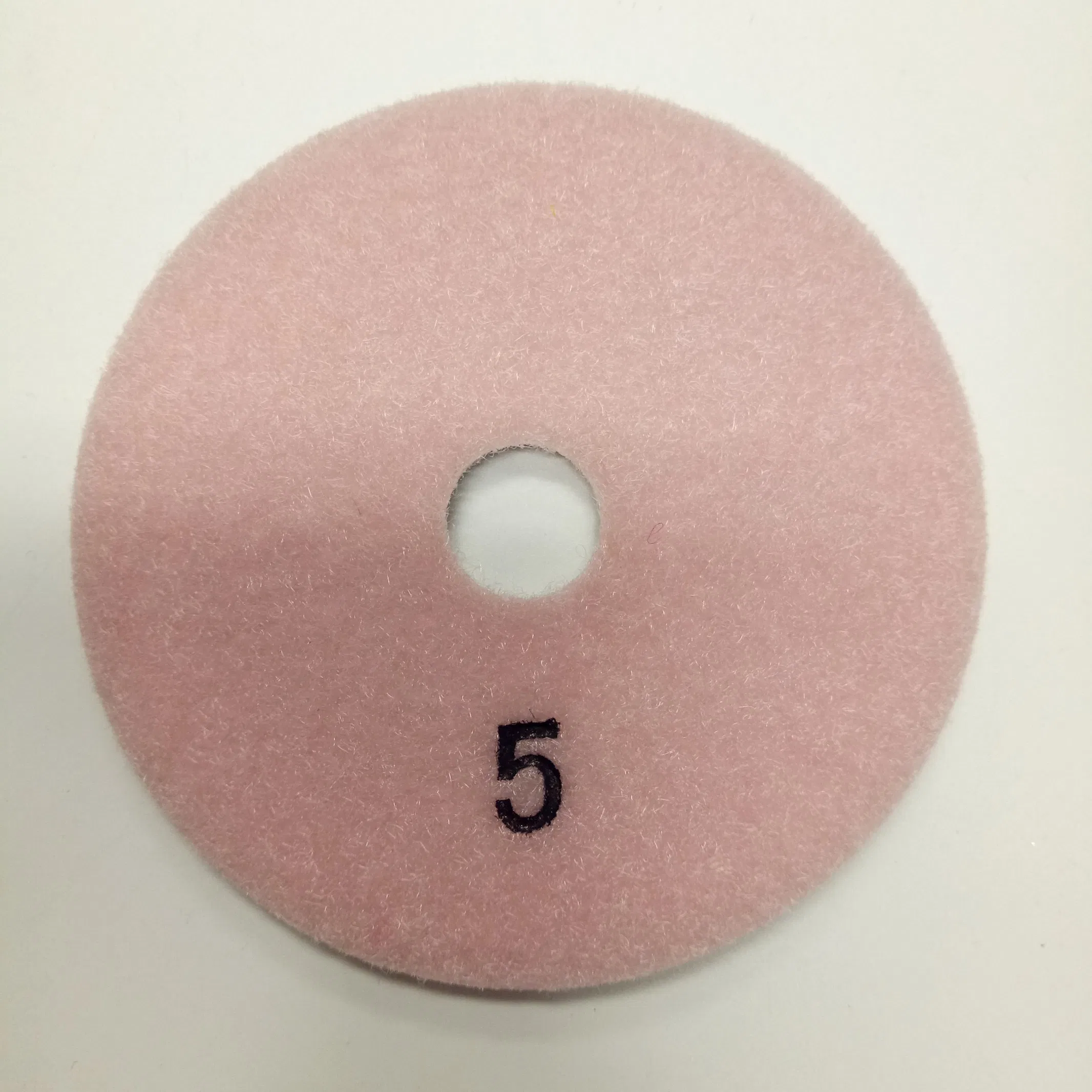 5 Steps Wet and Dry White Flexible Resin Diamond Floor Polishing Pads for Granite Marble