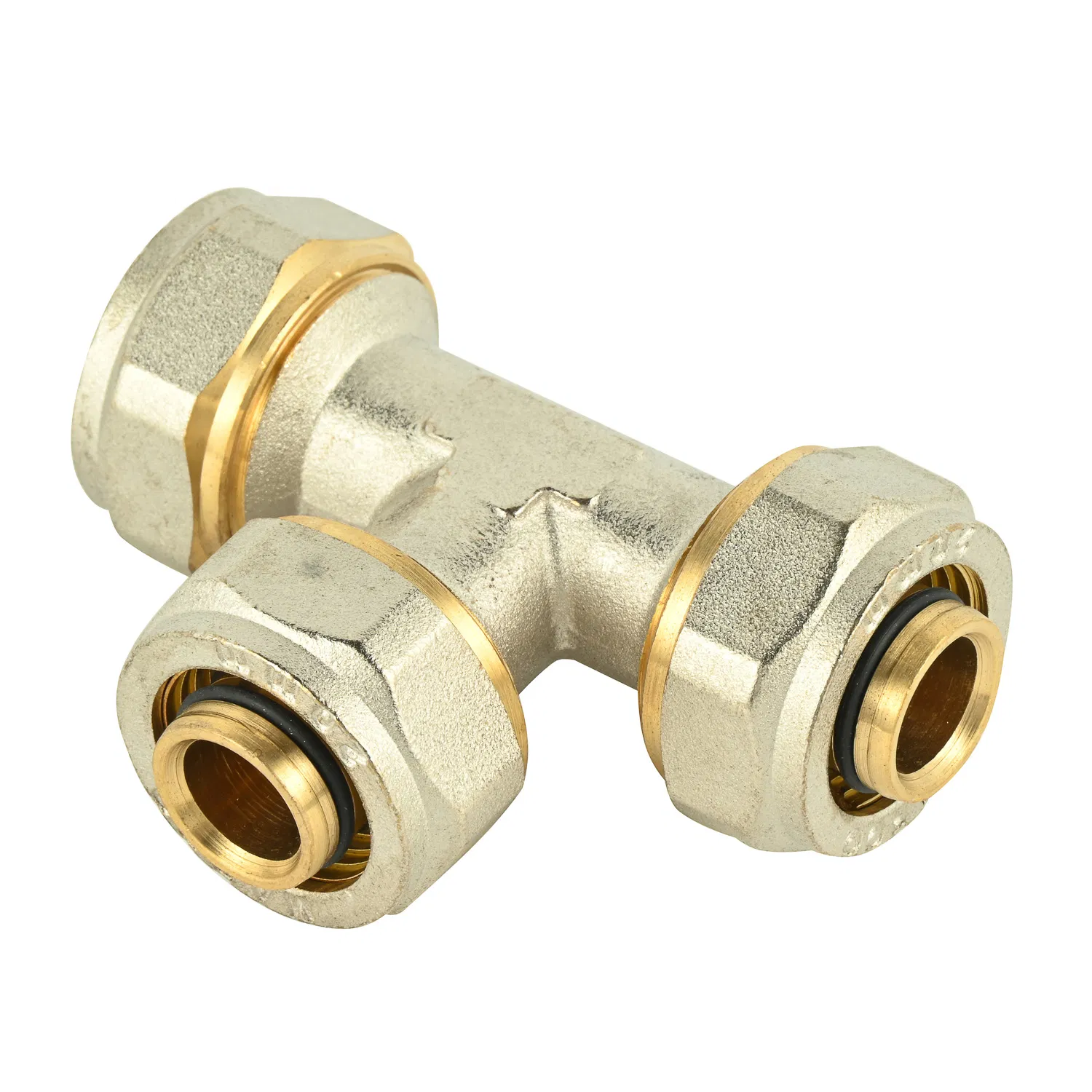 Brass Pex Compression Fitting Socket Coupling 16-32mm