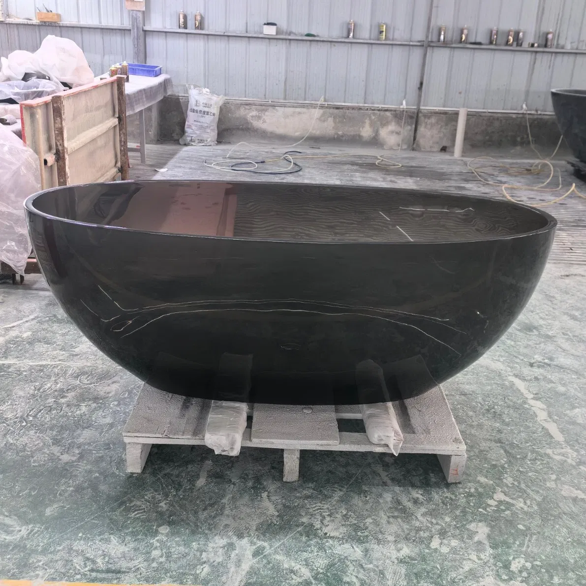 Прозрачная акриловая ванна для двоих с гидромассажем