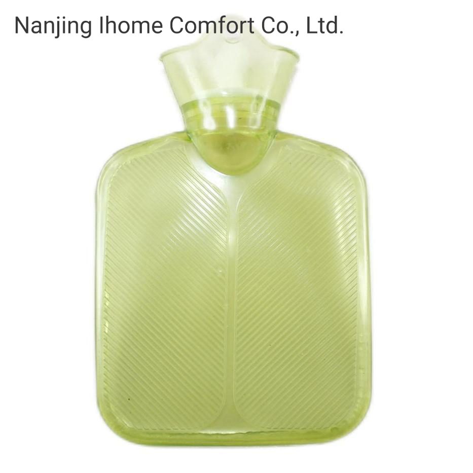 PVC Hot Water Bottle Warm Water Bottle China Wholesales Warm Bling Hot Water Bottle for Winter
