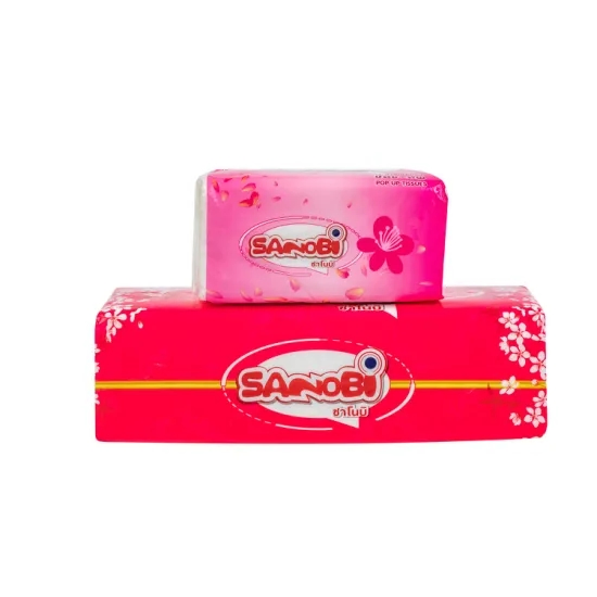 Hot Sale Natural White Soft Facial Tissues Paper