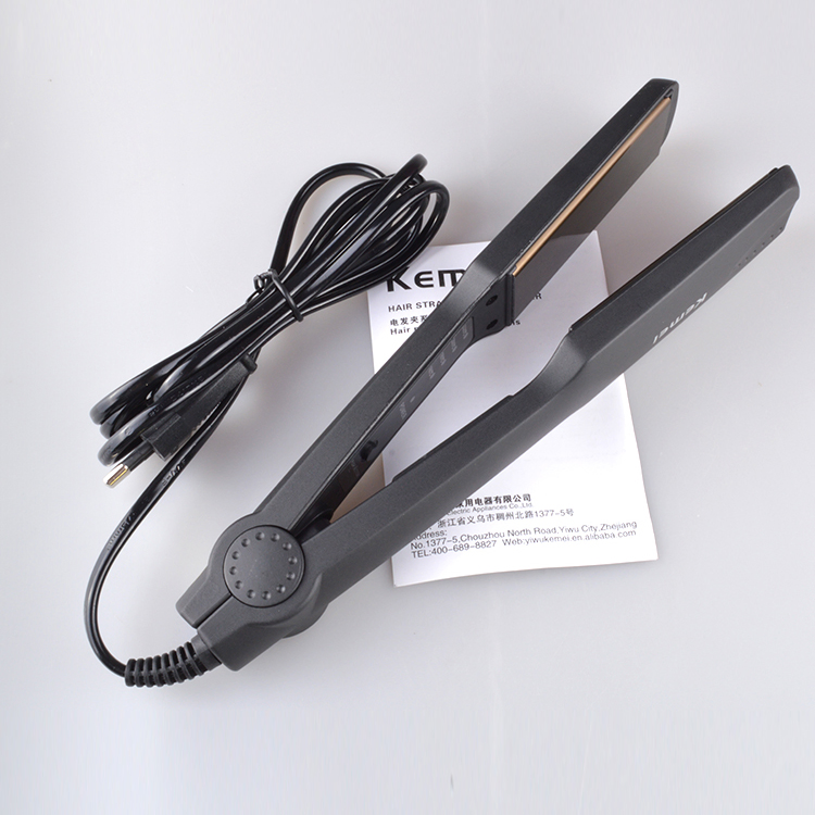 Km-329 Multifunctional Hairdressing Flat Straightening Iron Styling Tools Professional Hair Straightener