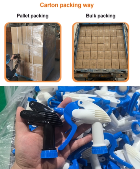 China Factory High Quality Strong Big Trigger Sprayer 28/400 Long Neck Chemical Trigger Sprayer for Liquid