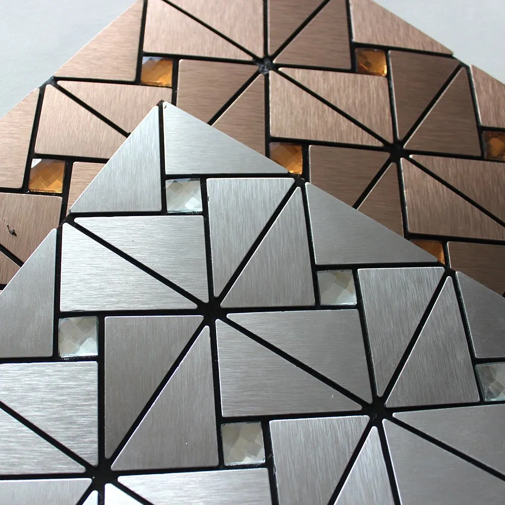 Good Selling Peel and Stick Wall Sticker Self Adhesive Aluminum Mosaic Tiles