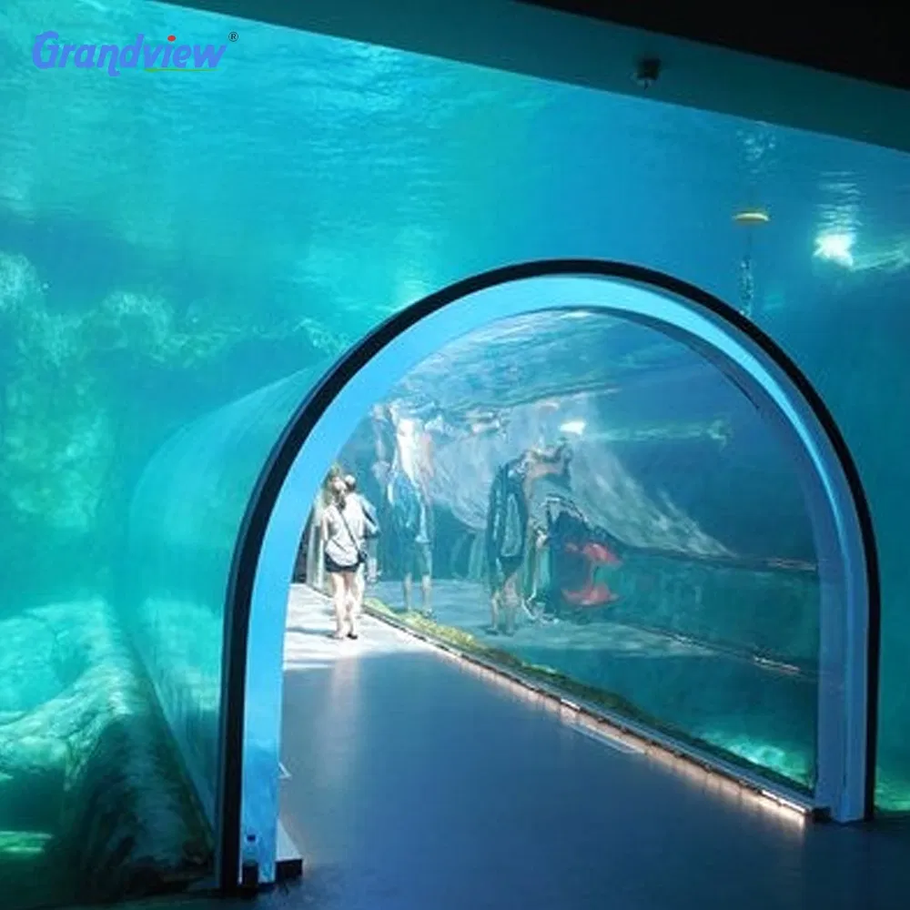 Plexiglass Acrylic Tunnel for Underwater World