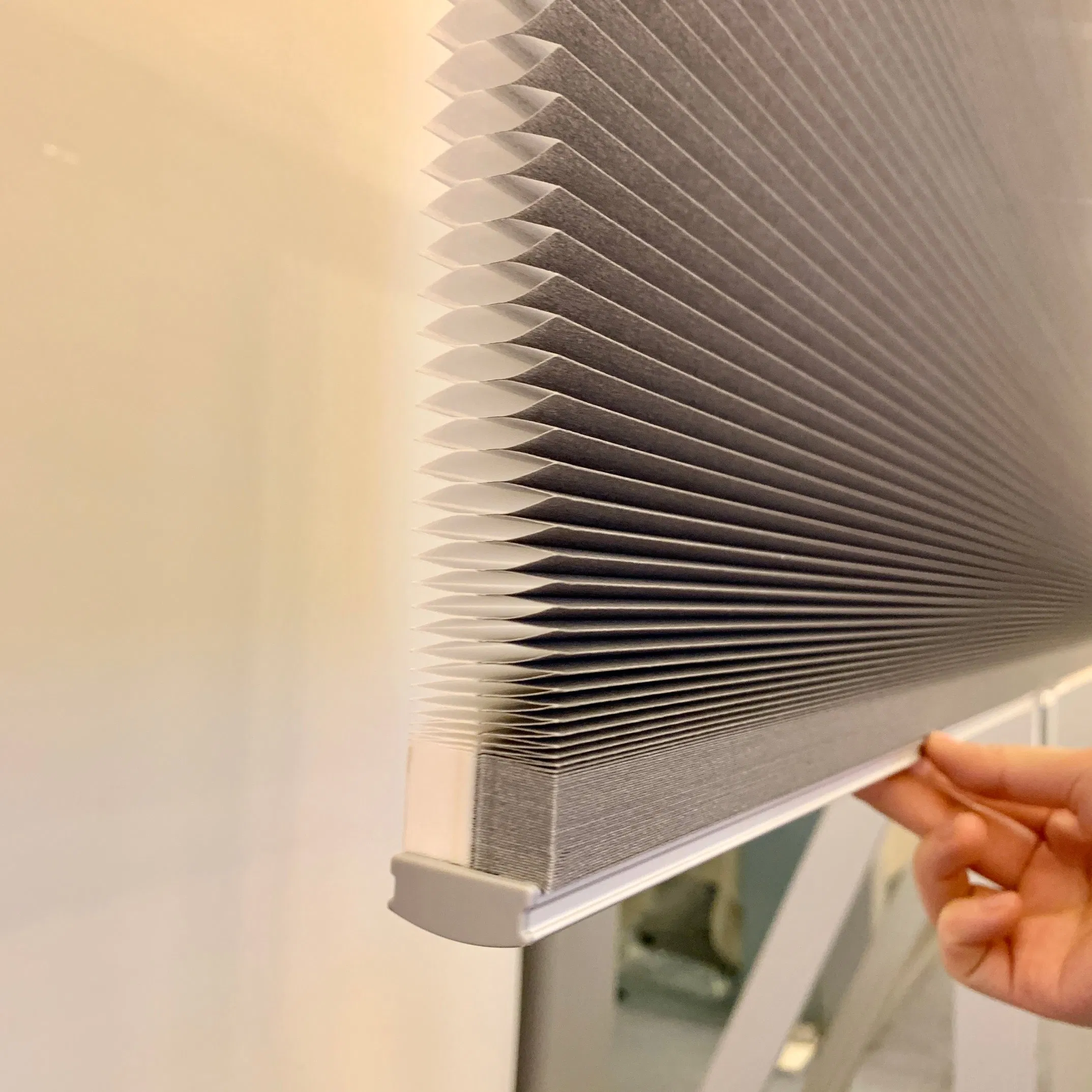 Cordless Honeycomb Blinds Fabric Window Shades Blinds Cellular Blinds