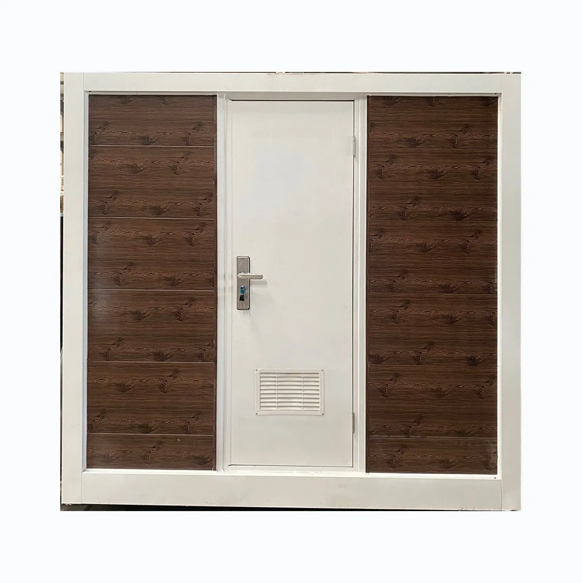 Portable Detachable Steel Toilet with Shower Room for Camping