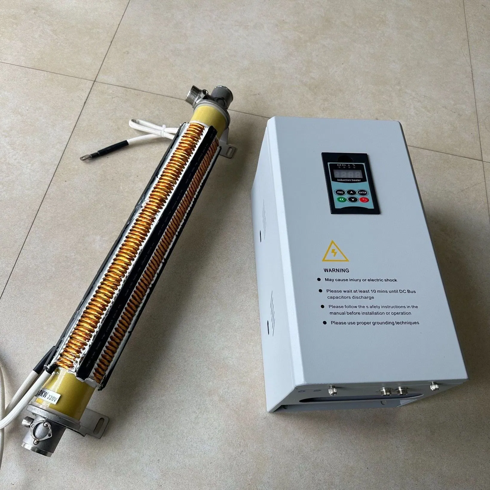 1688 Manufacturer Wholesale 10kw 220V Electric Fireplace Induction Heater for House Heating Control