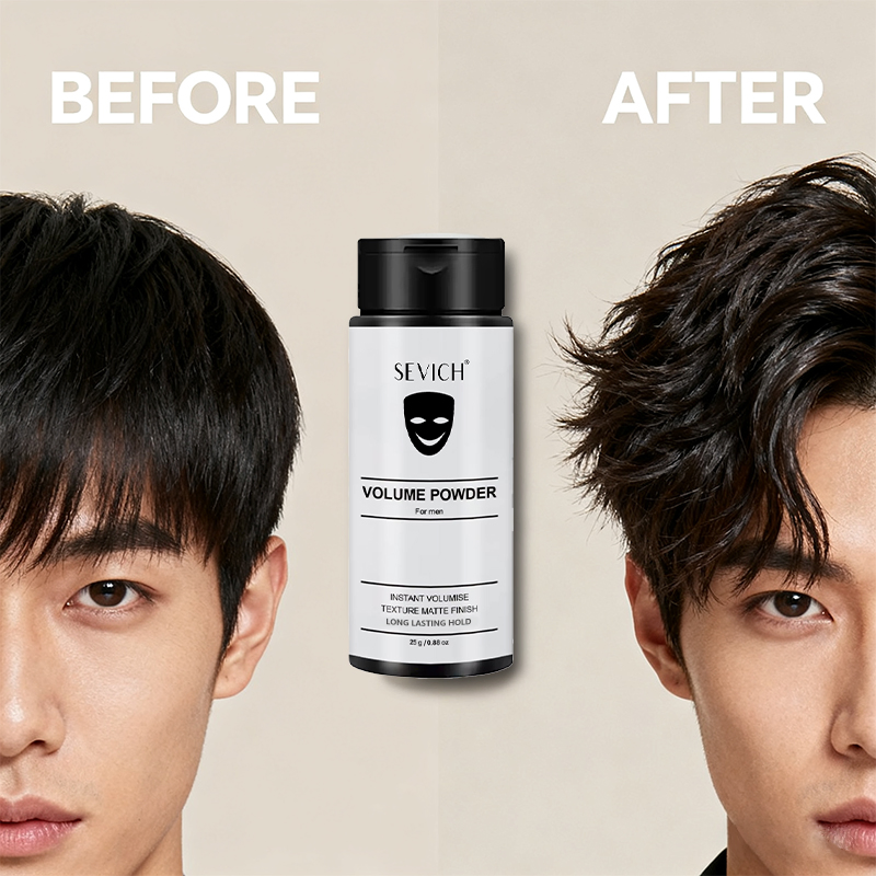 Custom Private Label Men Women Lightweight 25g Hair Volume Texture Powder Fluffy Hair Styling Powder