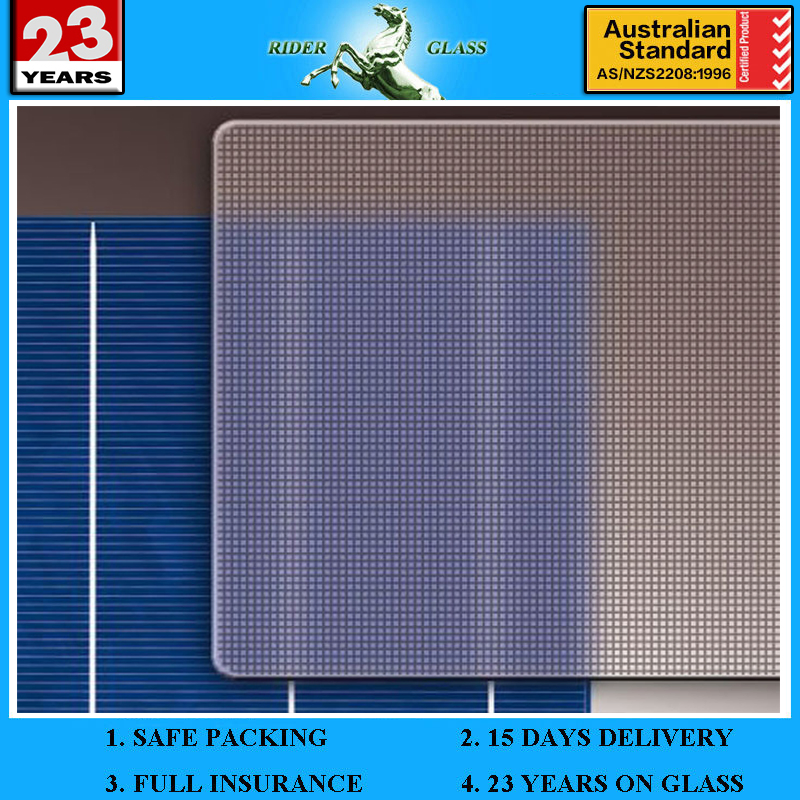 3mm 3.2mm Low Iron Solar Glass for Panel Price