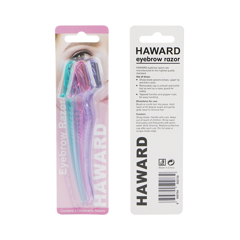 D106 Rts Small MOQ Eyebrow Hair Remover Single Netted Blade Eyebrow Trimmer Razor