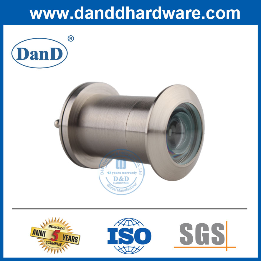 Brass Material 200 Degree Peephole Viewer Door Eye with Cover