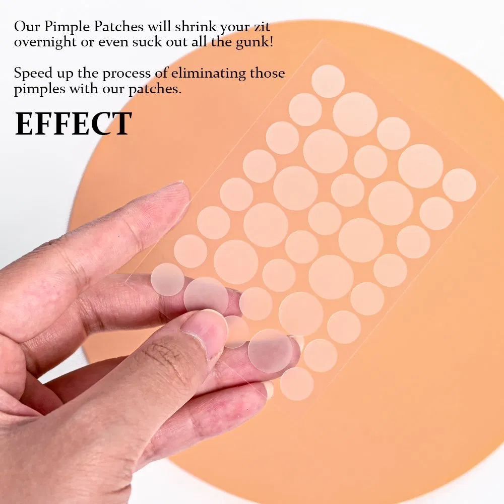 OEM Factory Price Organic Acne Treatment Pimple Patches with Tea Tree Face Care