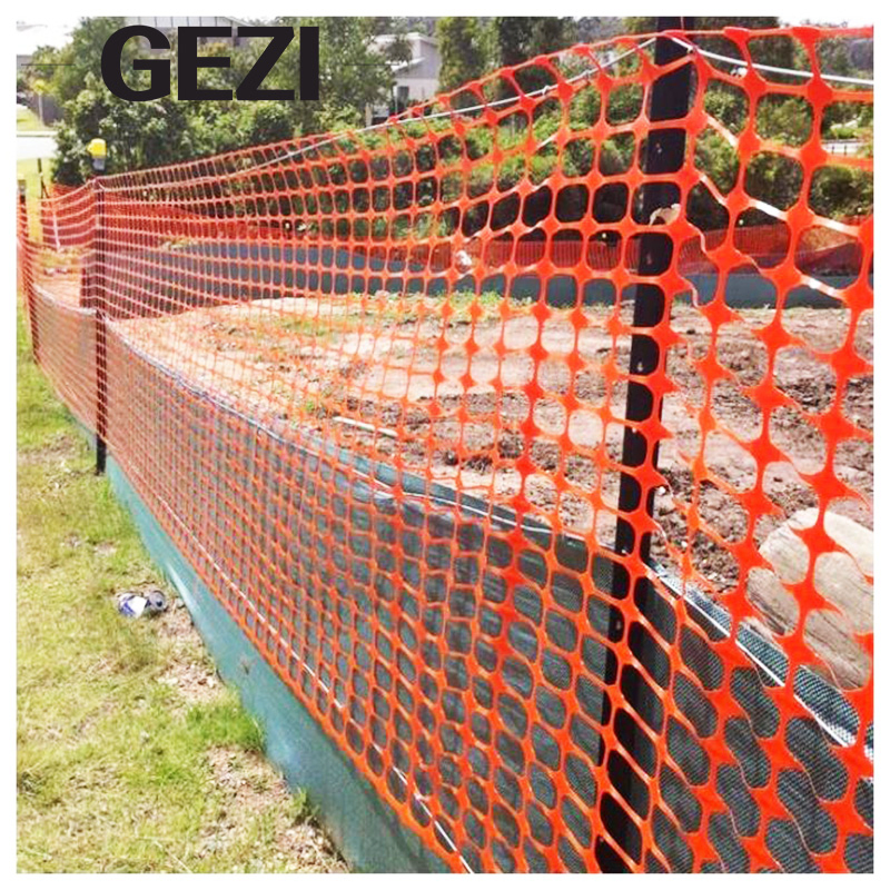 Custom Construction Site Buried Pipeline Cable Caution Safety Plastic Tape Marking Mesh Tracing Netting Underground Warning Net