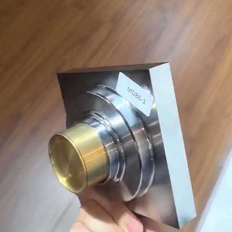 Bathroom Shower Tile Insert Copper Square Drain Anti Odor Anti Foul Hidden Floor Drain