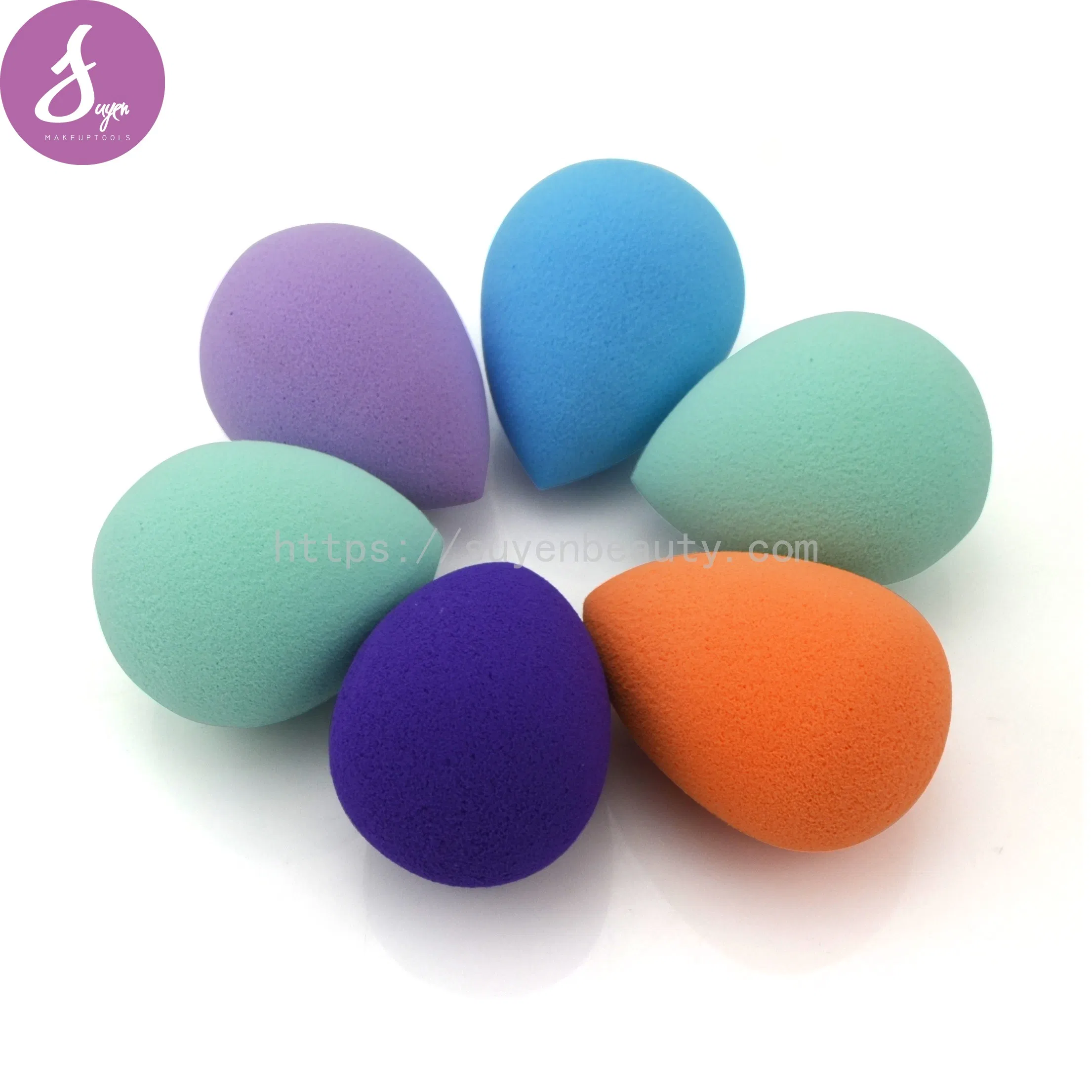 Latex Free Face Puff Beauty Make up Blender Egg Shape Sponge