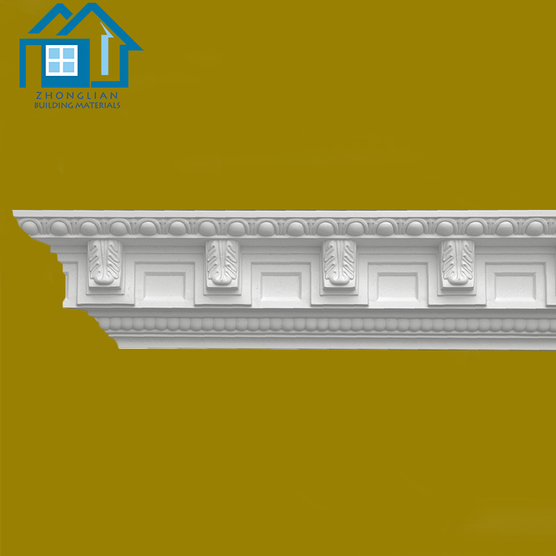 China Manufacturer Decorative PU Foam Cornice Moulding