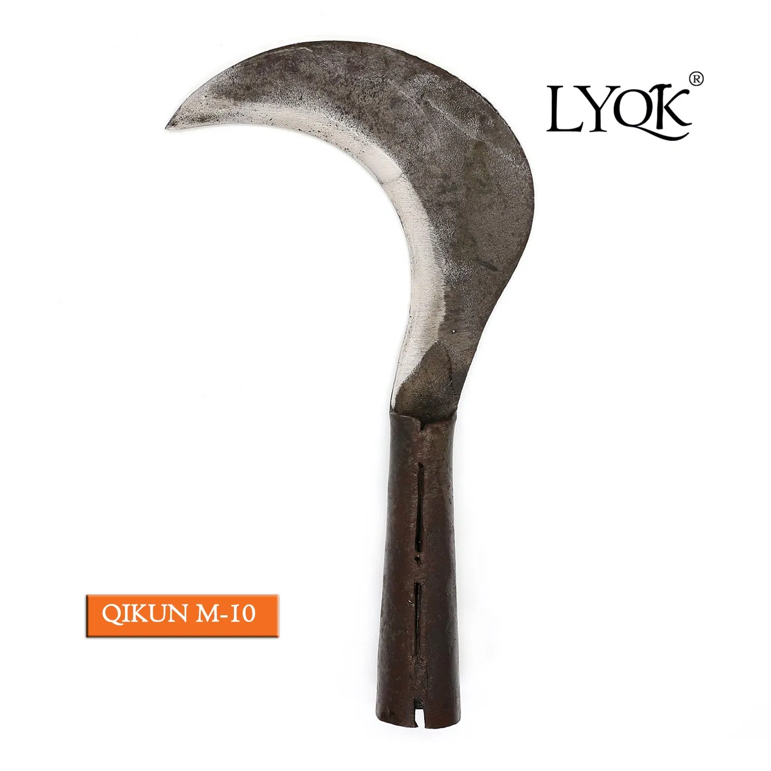 M-10 Manual Drop Forged Steel Sugarcane Knife Rubber Tree Knife with Sharp Edge