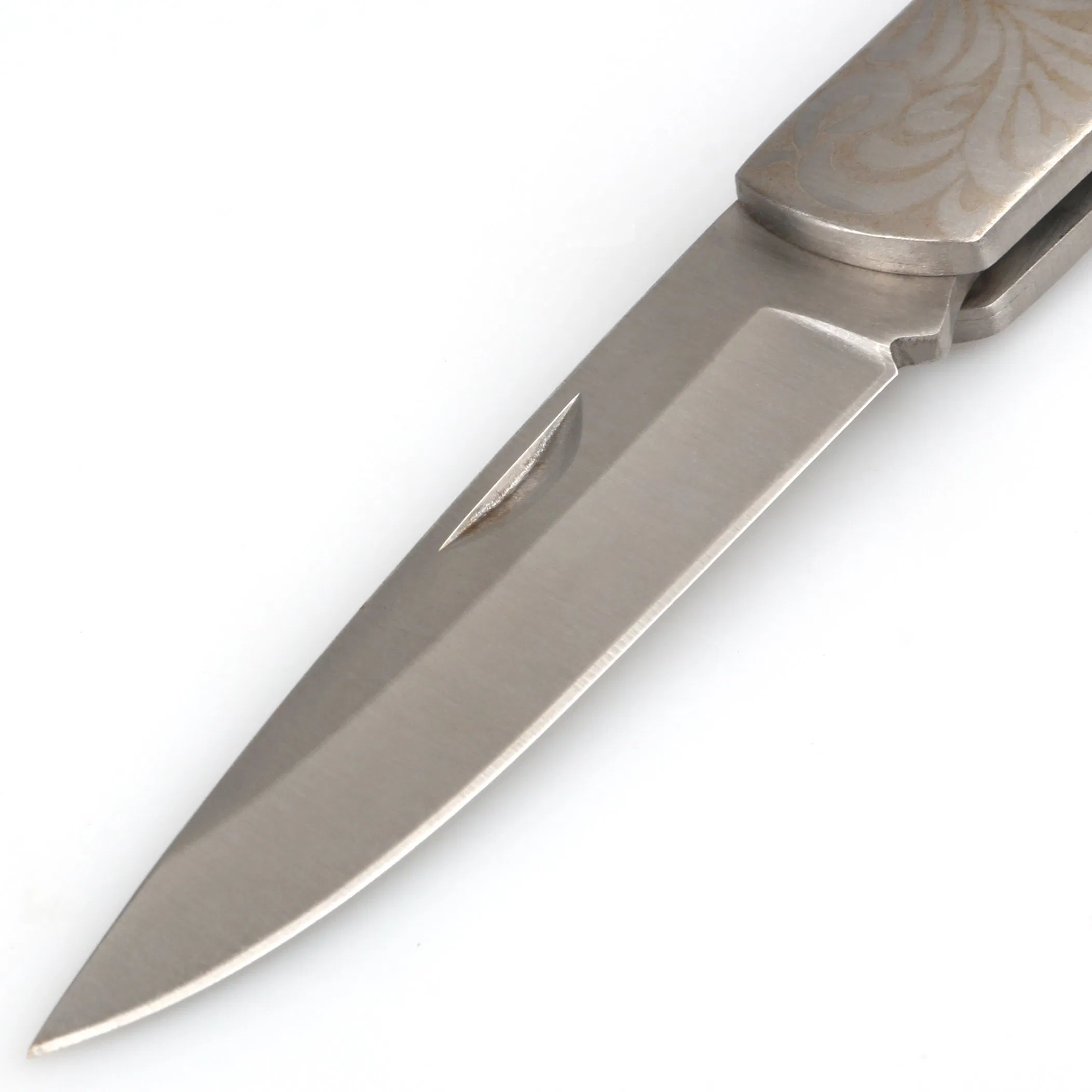 420/440c/9cr18MOV/D2 Steel Blade Folding Knife with 420+Wooden Handle (SE-FK103)