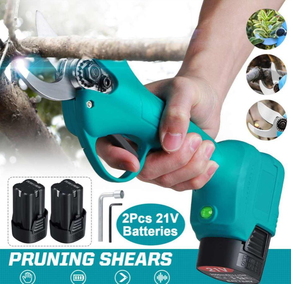 China Factory Heavy Duty Pruning Shears Carbon Steel Blade for Hardwood Branches Power-Tool