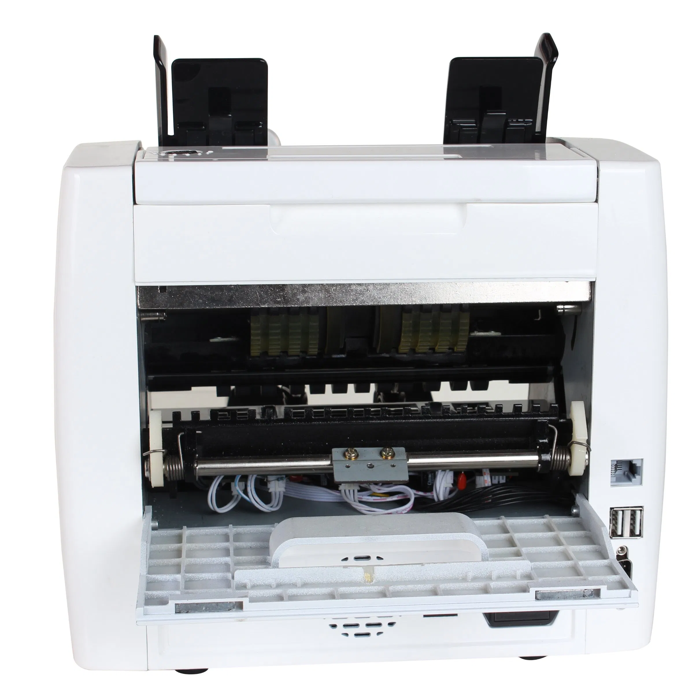 Al-9200 2 Pockets Mix Value Money Counter Currency Count Machine Sort Different Denominations Money Cash Sorting Banknote Sorter Machine