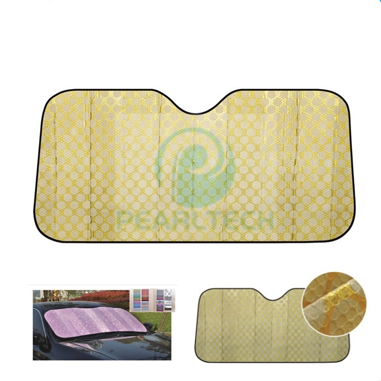 Munufacturer Customised Pink Holographic Film Coated Bubble as Vehicle Heat Insulation Sun Block Materials