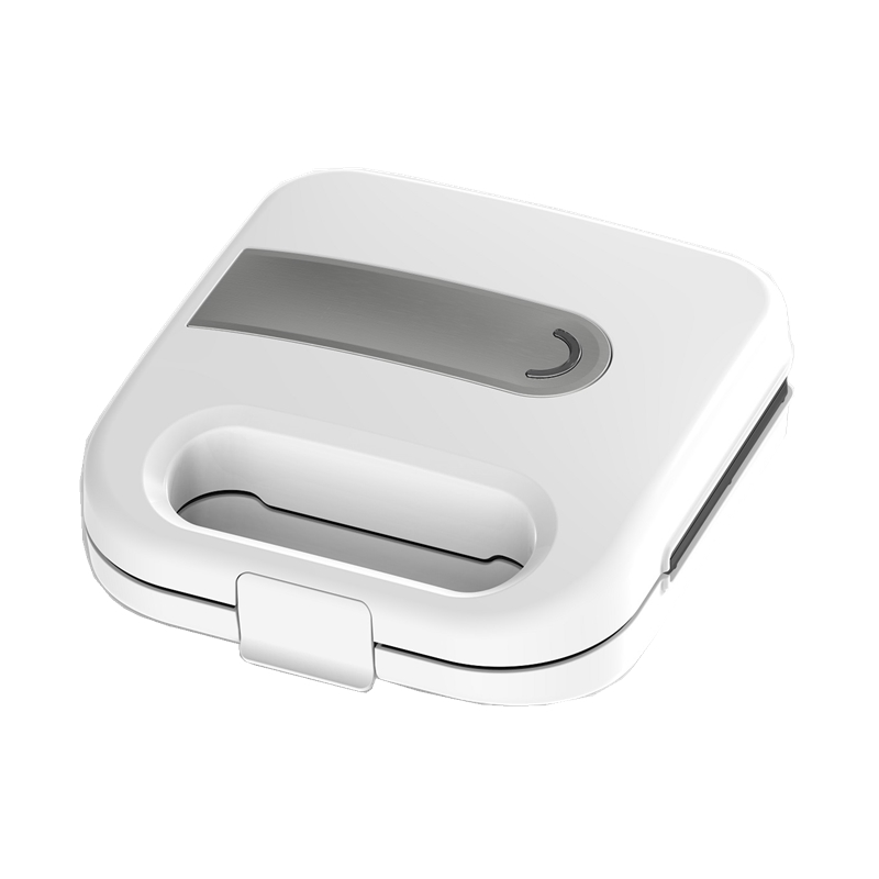 Fixed Plate 750W Nonstick Surface Sandwich Maker with Grill, Triangle, Waffle
