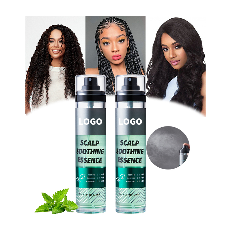 Private Label Custom Logo African Hair Care Products Scalp Relief Anti-Itch Hair Essence Oil for All Hair Type