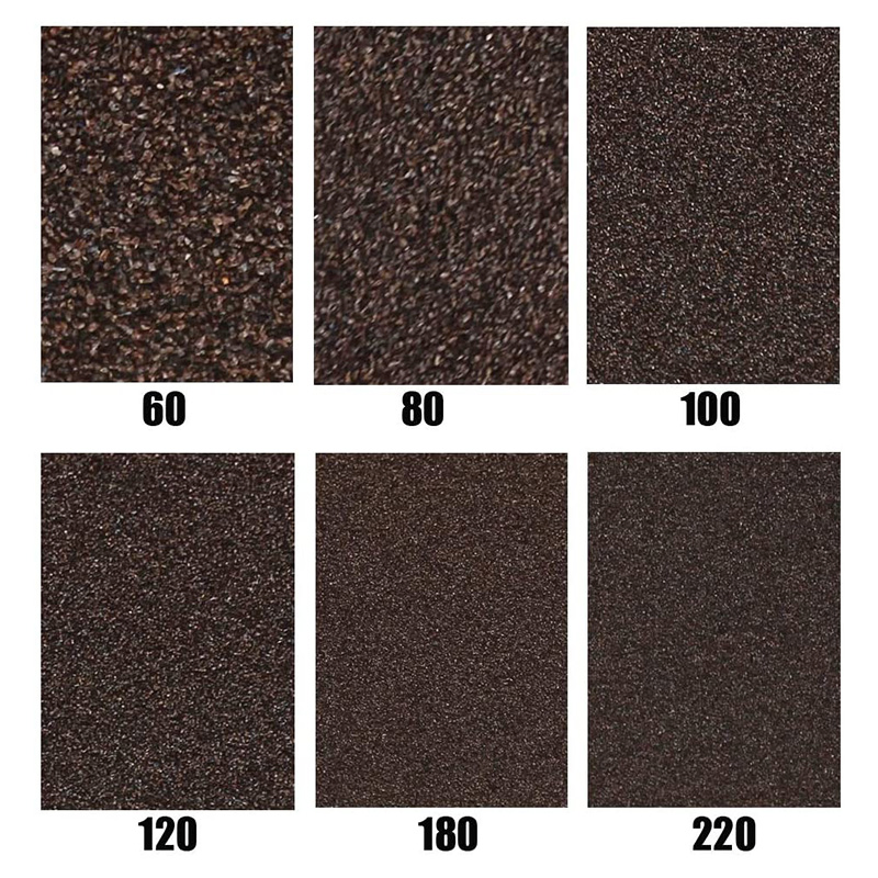 120*100*12mm Wet & Dry 60-1000 Grit Double Abrasive Side Foam Sponge Sanding Block